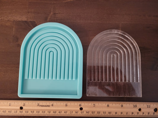 Layered xl arch coaster mold