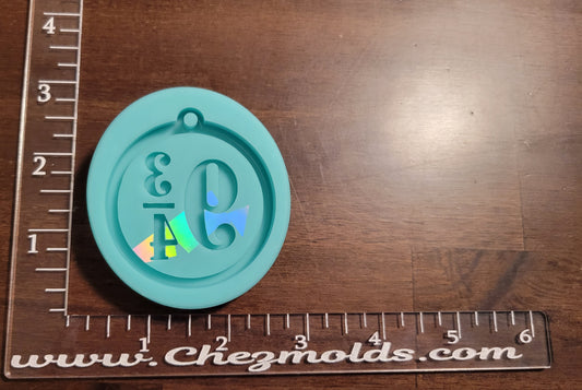 Holographic wizard Keychain Mold