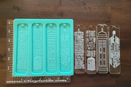 Phonebooth/time warp bookmark set