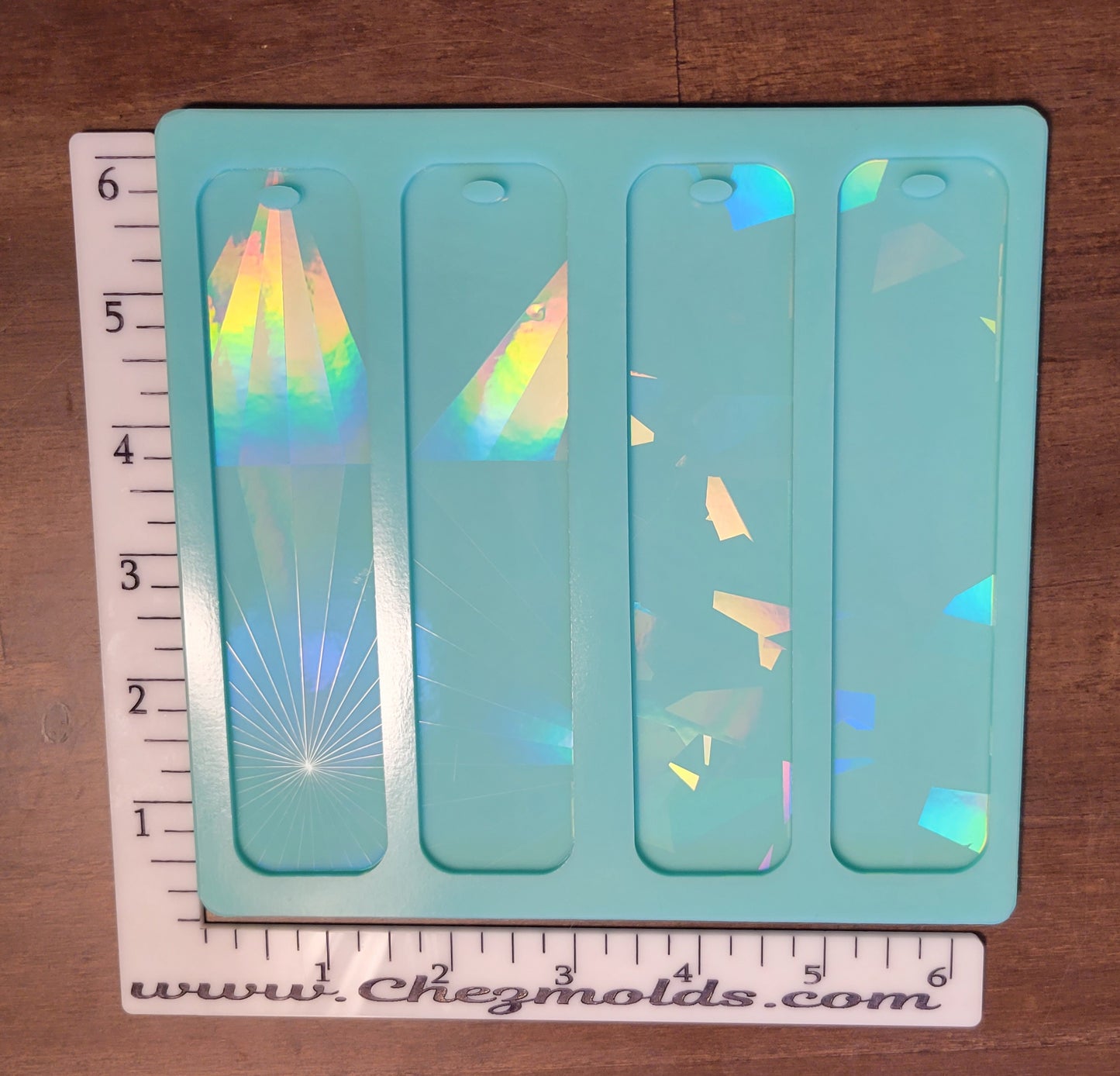 Holo Bookmarks- set of 4- 2 of each style