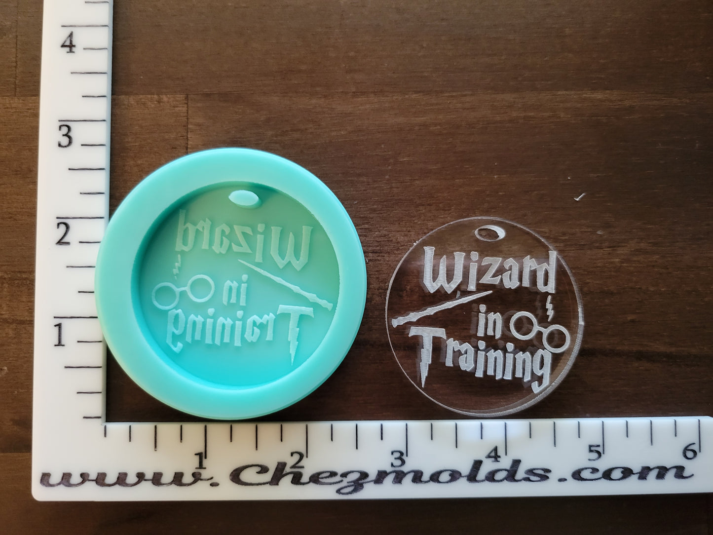 Wizard in training keychain