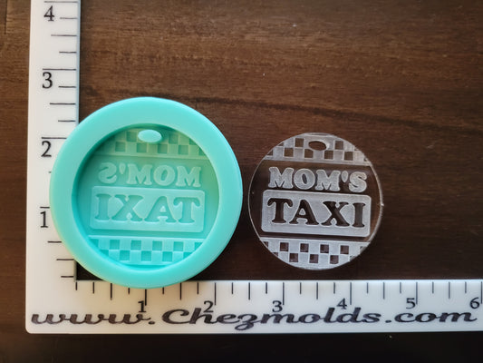 Moms taxi keychain- full