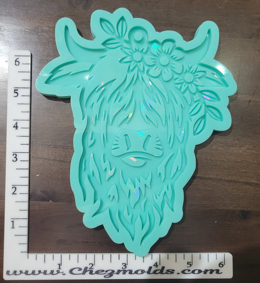 Holo Layered highland cow