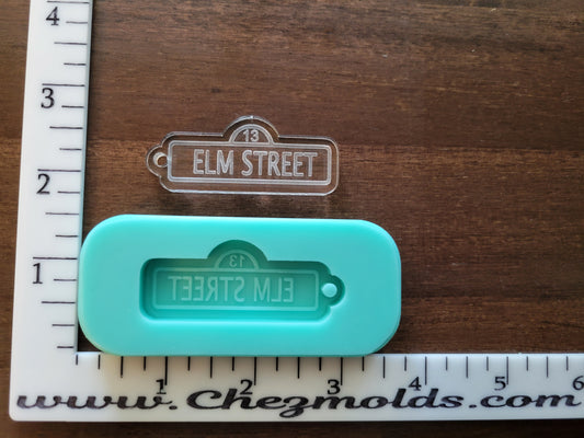 13 Elm Street keychain