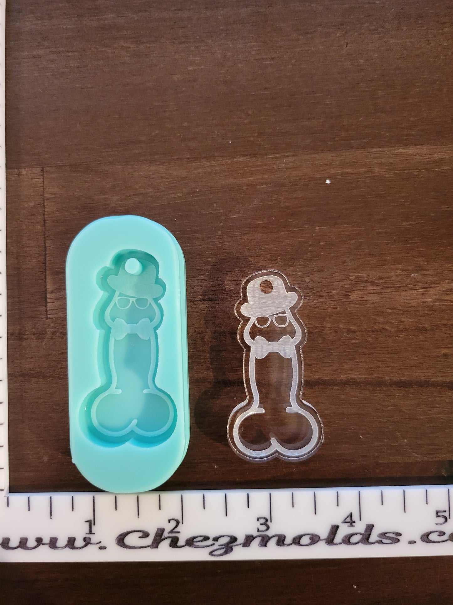 Fancy peen keytag