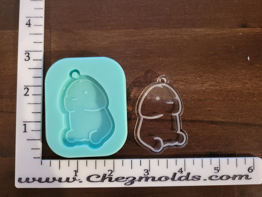 Shorty peen keychain