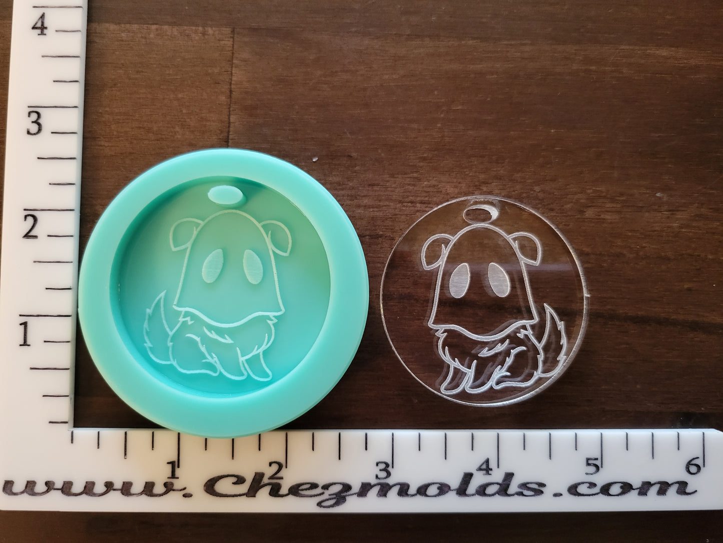 Ghost Dog keychain