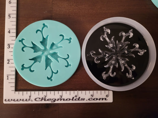 3d large snowflake