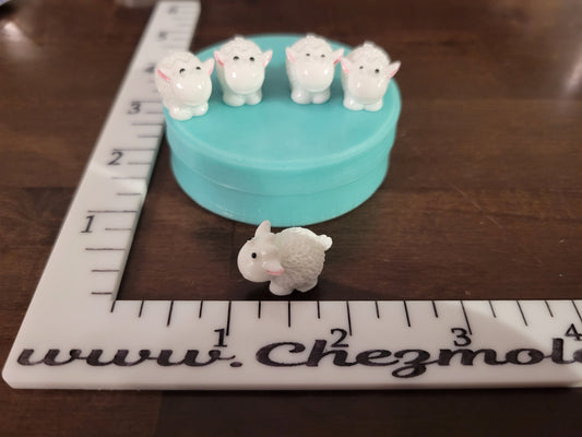 3d lamb/sheep charms