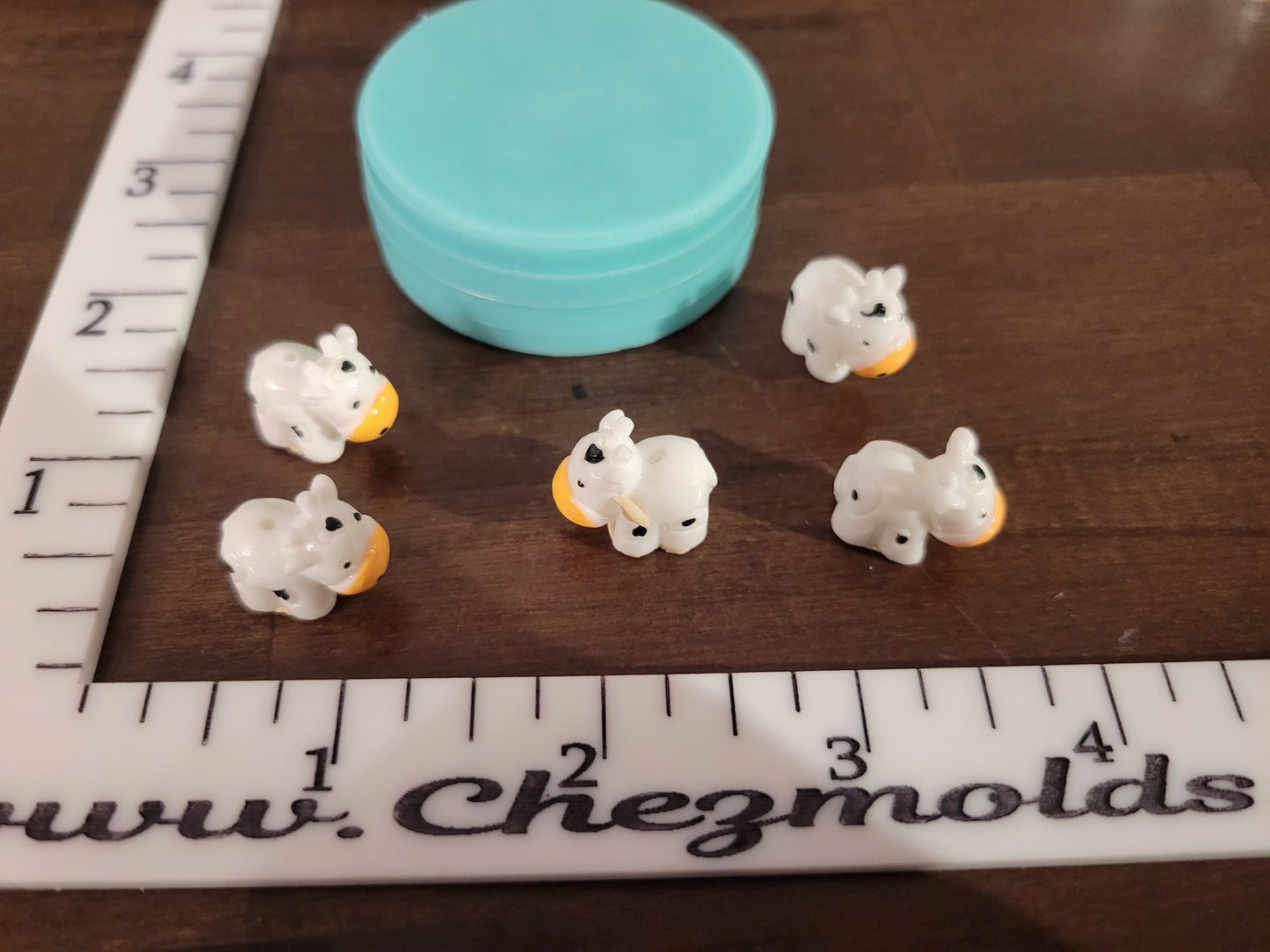 3d Cow charms