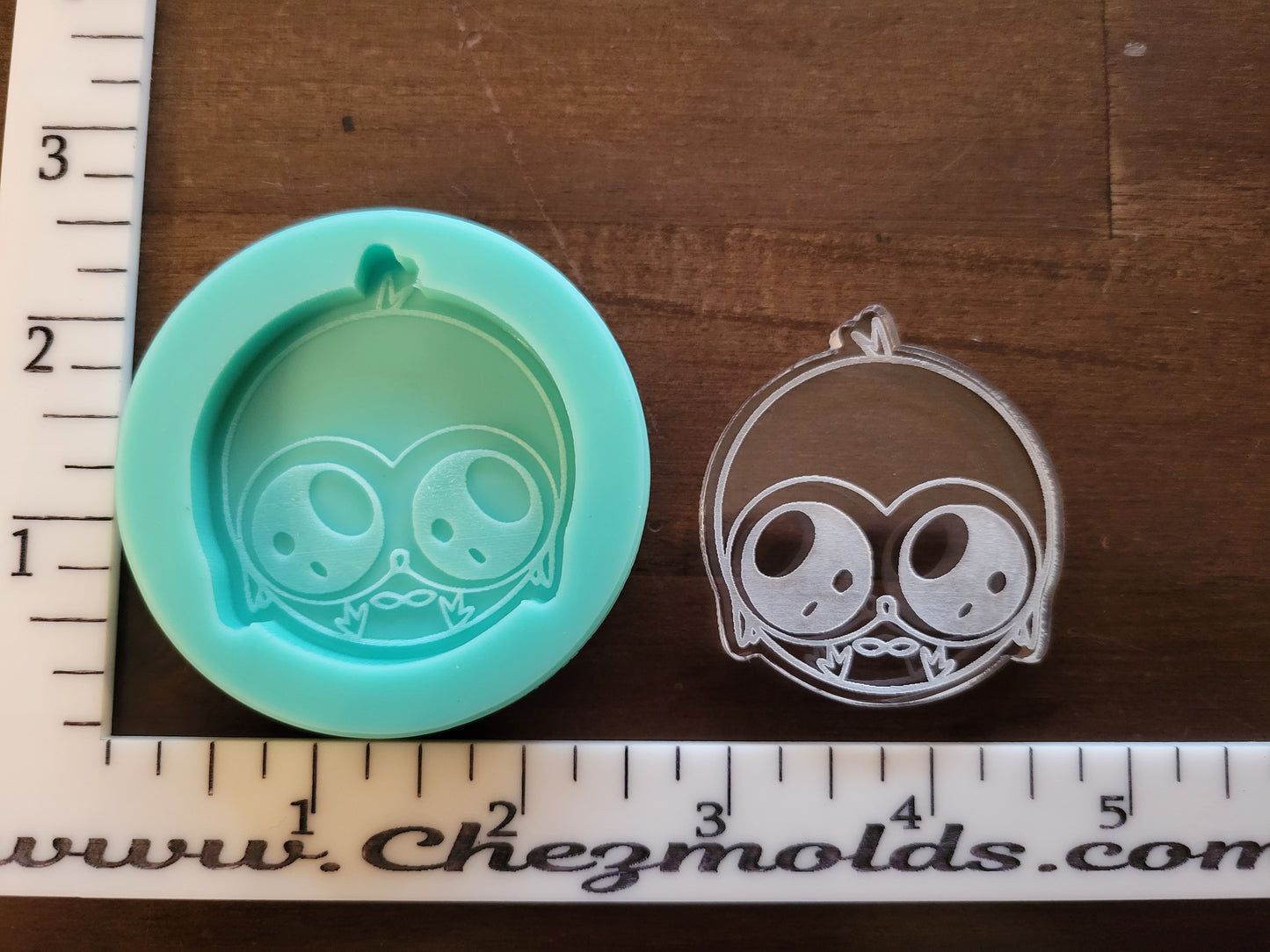 Hoot hoot inspired 2inch mold