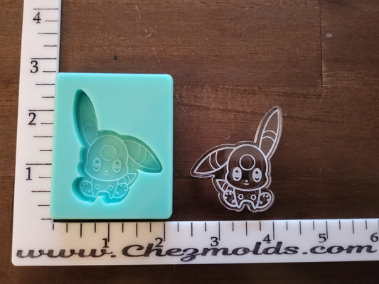 Umbreon inspired 2inch mold