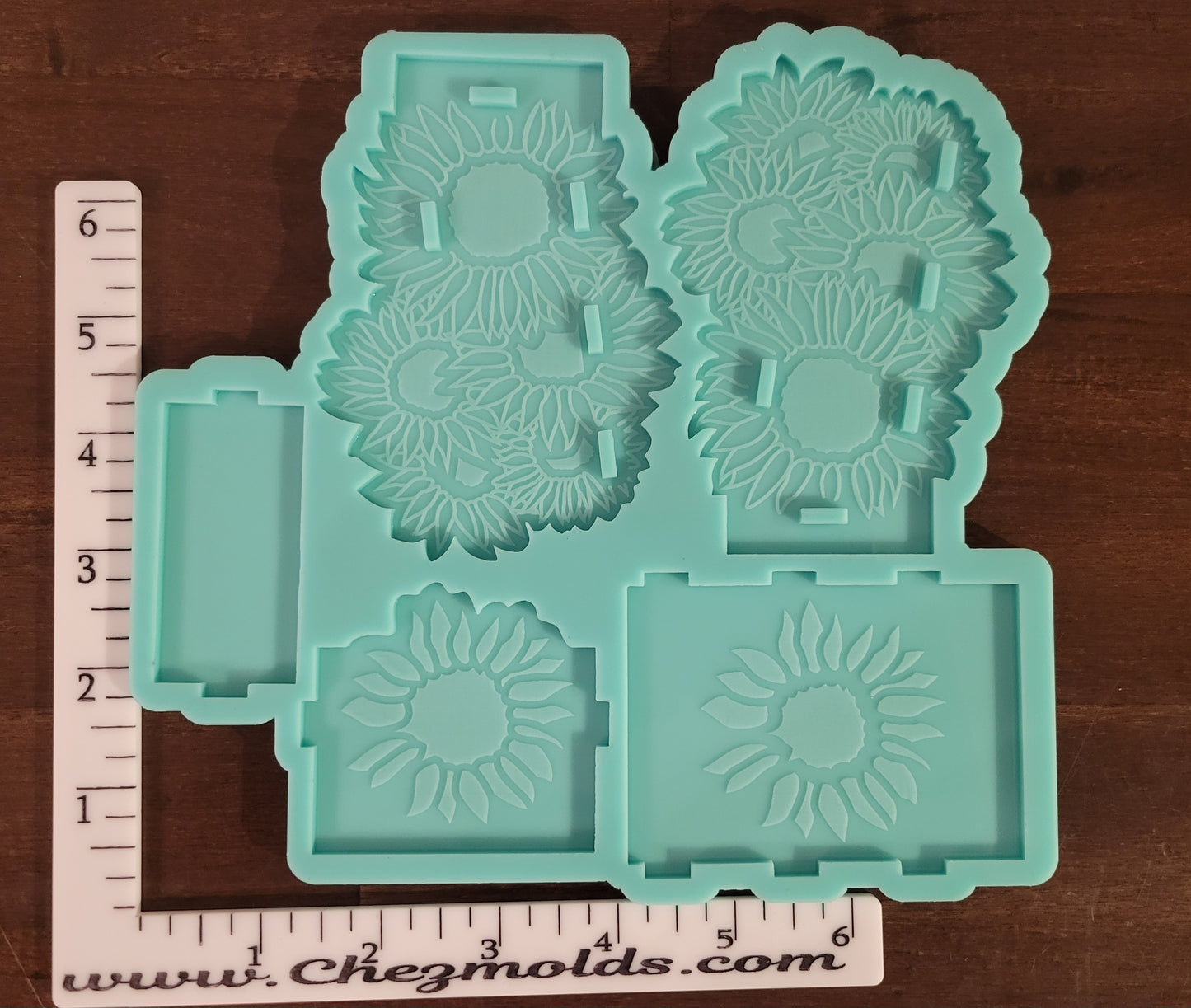 3d sunflower business card holder