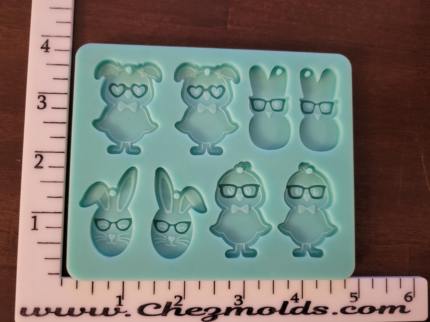 Easter glasses earring pallet