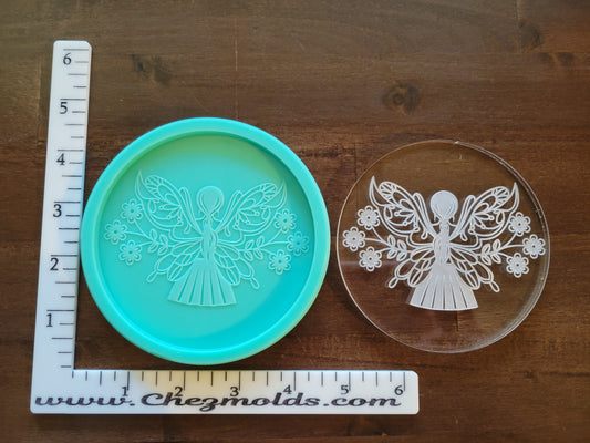 Fairy coaster round flowers