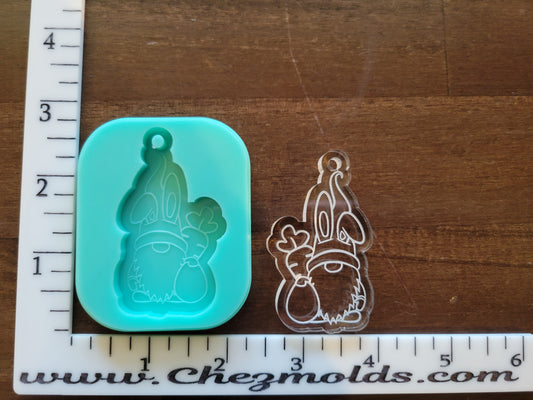Bunny gnome keychain